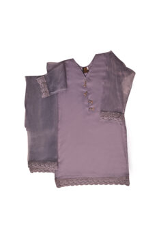 organza dark gray