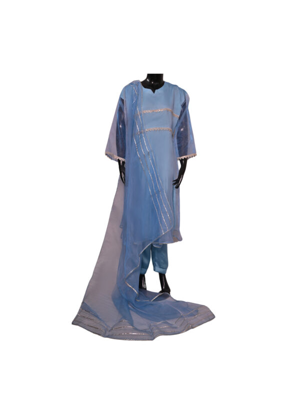 organza blue